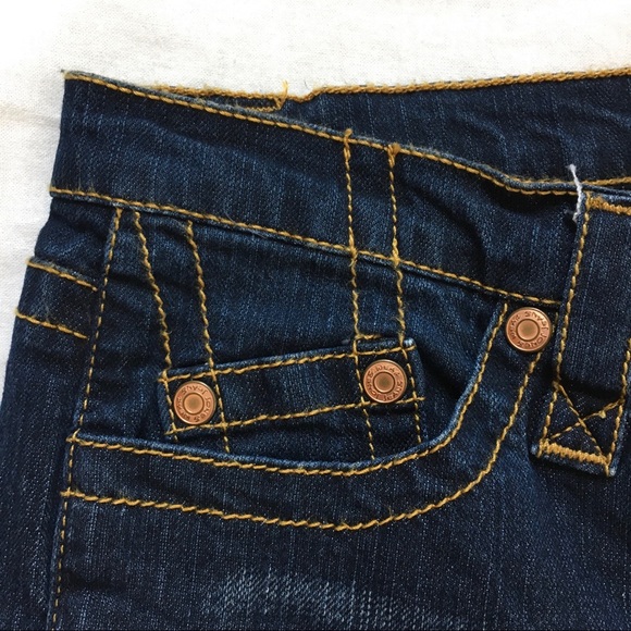 Y2K Jones Wear Jeans Cuffed Cropped Jeans, 10 - Picture 6 of 8